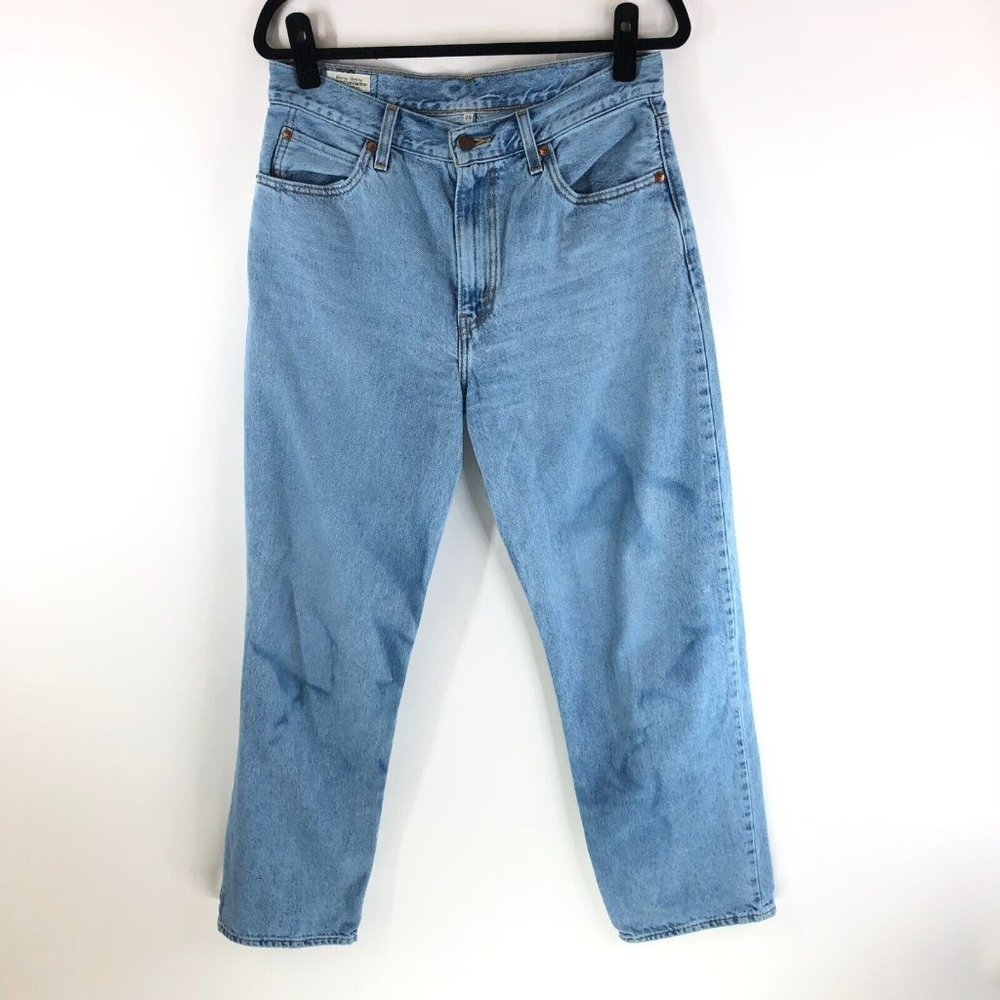 Levis Womens Jeans Boyfriend Medium Wash Cotton 29